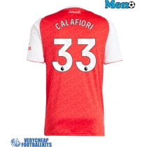 Arsenal Riccardo Calafiori #33 Replica Home Shirt 2025-26 Short Sleeve